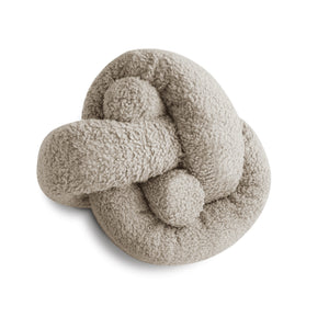 Modern home decor and luxury dog toys from Hogan Parker. The Oversized Formable Play Object plush dog chew toy in oat from Hogan Parker. 