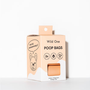 Wild One poop bag carrier refills