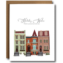 Load image into Gallery viewer, DC Holiday Wishes Greeting Card from Hogan Parker
