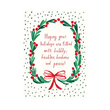 Load image into Gallery viewer, Holiday Greeting Card - Bubbly and Bonbons from Hogan Parker
