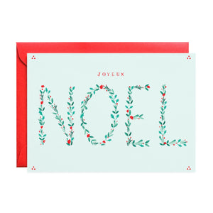 Holiday Greeting Card - Joyeux Noel from Hogan Parker