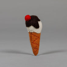 Load image into Gallery viewer,  Luxury Cat Toy from Hogan Parker - Wool Ice Cream Toy
