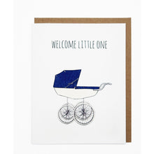 Load image into Gallery viewer, Greeting Cards. New Baby Card. Welcome Little One. Hogan Parker is a new contemporary luxury online shop for books, thoughtful gifts, soap, jewelry, home decor, cookware, kitchenware, and more.
