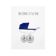 Load image into Gallery viewer, Greeting Cards. New Baby Card. Welcome Little One. Hogan Parker is a new contemporary luxury online shop for books, thoughtful gifts, soap, jewelry, home decor, cookware, kitchenware, and more.
