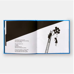  Books. Kids. Banksy Graffitied Walls and Wasn’t Sorry. From Phaidon. Interior image. Hogan Parker is a new contemporary luxury online shop for books, thoughtful gifts, soap, jewelry, home decor, cookware, kitchenware, and more.