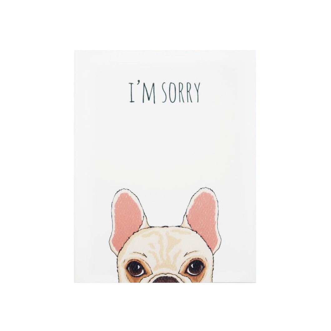 Greeting Gift Card. Sorry & Sympathy Card. I’m Sorry Poppy Eyes. Hogan Parker is a new contemporary luxury online shop for books, thoughtful gifts, soap, jewelry, home decor, cookware, kitchenware, and more.