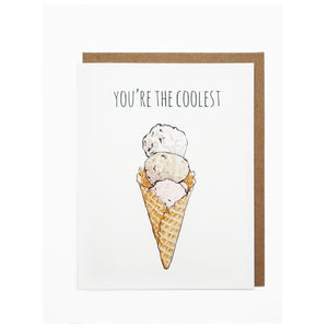 Greeting Gift Card. Friendship Card. You’re The Coolest. Hogan Parker is a new contemporary luxury online shop for books, thoughtful gifts, soap, jewelry, home decor, cookware, kitchenware, and more.