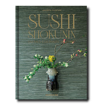 Load image into Gallery viewer, Sushi Shokunin by Assouline. Cover image. Hogan Parker is a new contemporary luxury online shop for books, thoughtful gifts, soap, jewelry, home decor, cookware, kitchenware, and more. 
