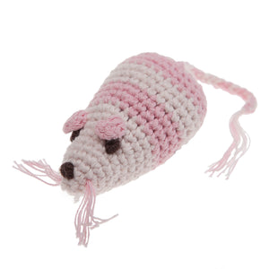 Mungo & Maud knitted mouse luxury cat toy and pet accessories from Hogan Parker.