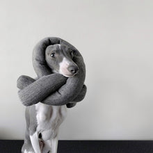 Load image into Gallery viewer, Modern home decor and luxury dog toys from Hogan Parker. The Formable Play Object dog chew toy in charcoal from Hogan Parker.
