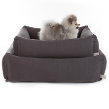 Load image into Gallery viewer, Mungo &amp; Maud&#39;s classic dog bed. Luxury pet accessories for the modern home from Hogan Parker.
