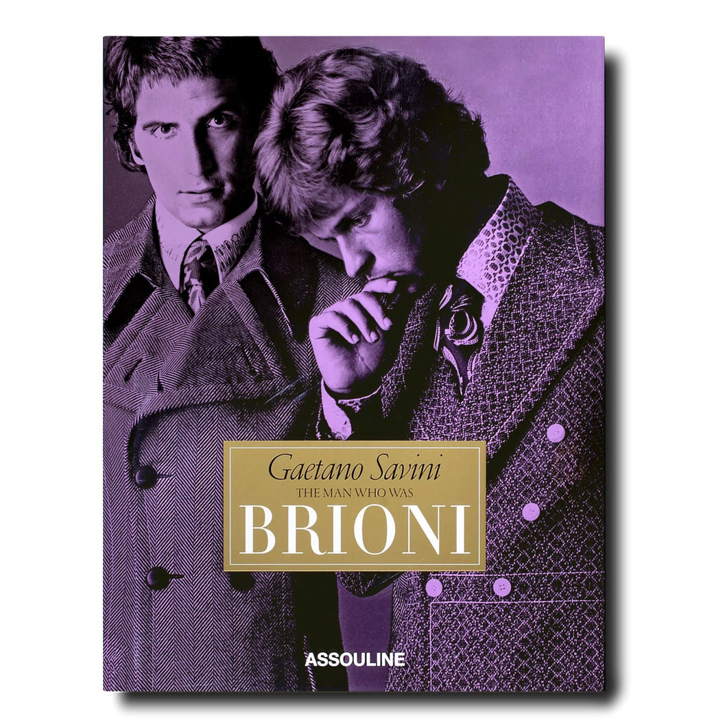 Brioni: The Man Who Was. Luxury fashion coffee table books and gifs from Hogan Parker online shop. 