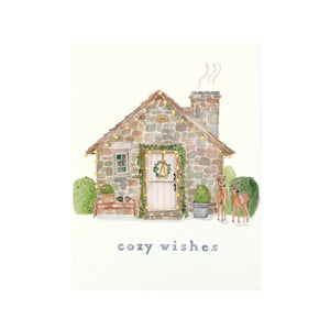 Cozy Wishes Winter Holiday Greeting Card from Hogan Parker