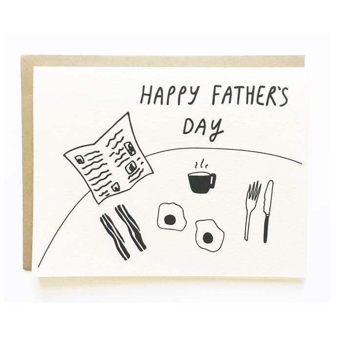 Father's Day Breakfast Greeting Card from Hogan Parker