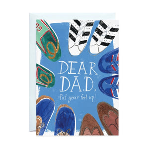 Father's Day Greeting Card Put Your Feet Up from Hogan Parker