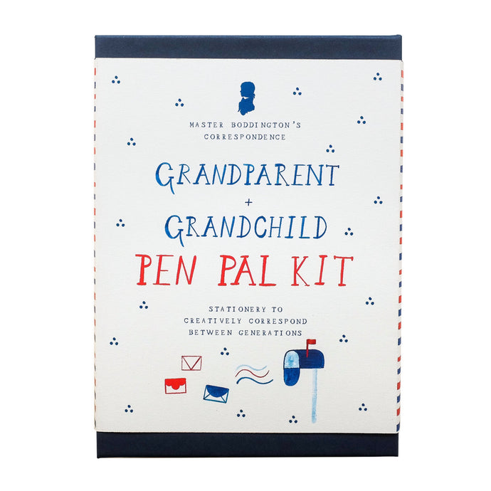 Grandparent and grandchild pen pal kit - stationery for kids from Hogan Parker
