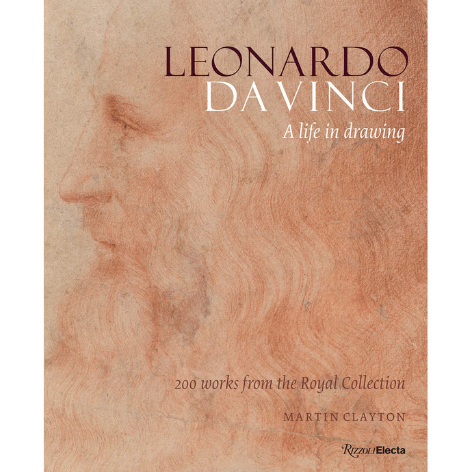 Leonardo da Vinci: A Life in Drawing coffee table book. Luxury gifts and books on art from Hogan Parker online shop.