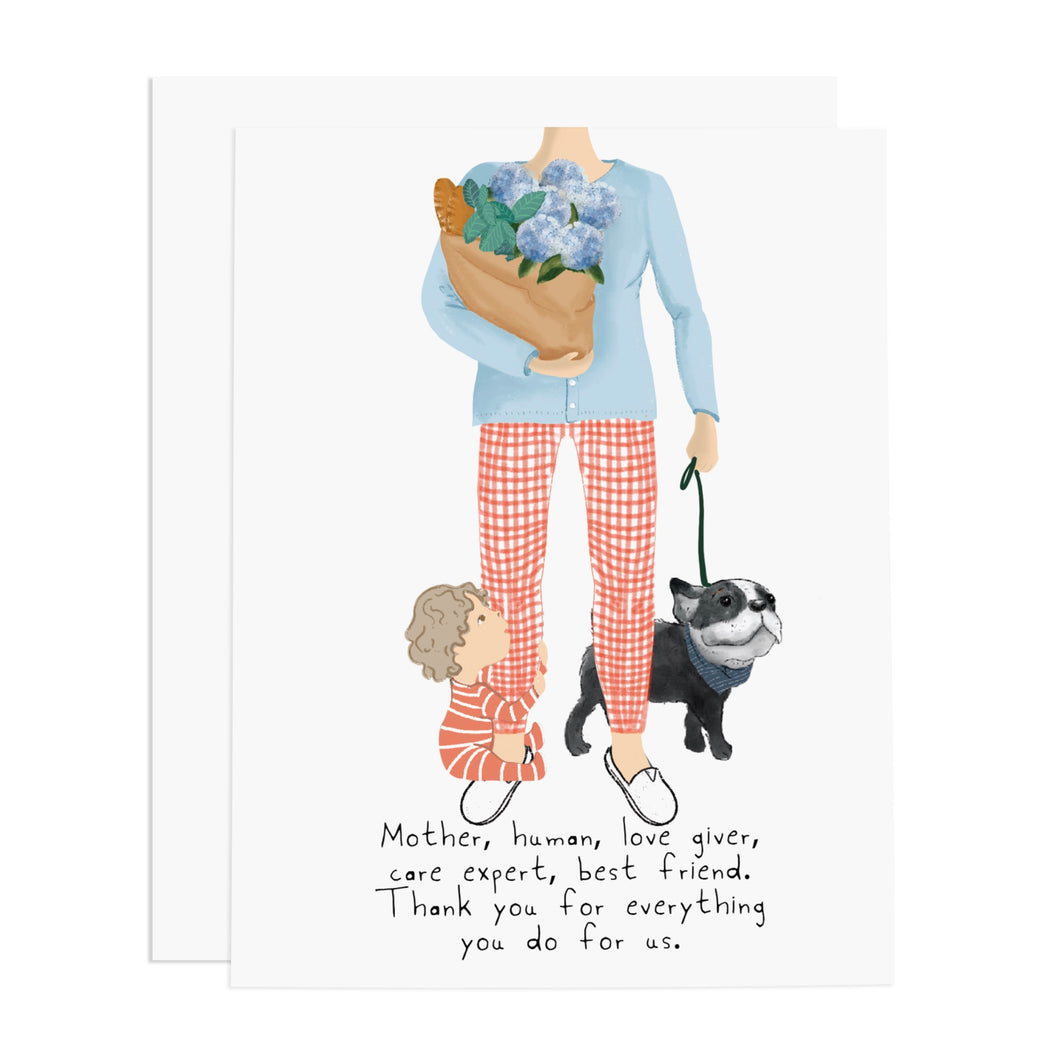 Thank You for Everything You Do - Mother's Day Greeting Card from Hogan Parker
