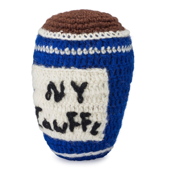Knit Luxury Dog Toy from Hogan Parker - New York Coffee