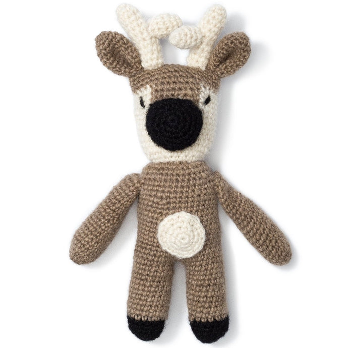 Luxury Dog Toy for the modern home from Hogan Parker - Knit Holiday Reindeer