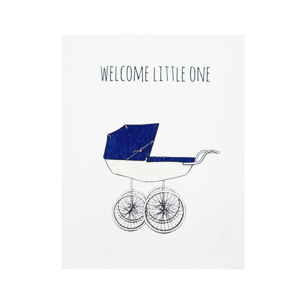 Greeting Cards. New Baby Card. Welcome Little One. Hogan Parker is a new contemporary luxury online shop for books, thoughtful gifts, soap, jewelry, home decor, cookware, kitchenware, and more.