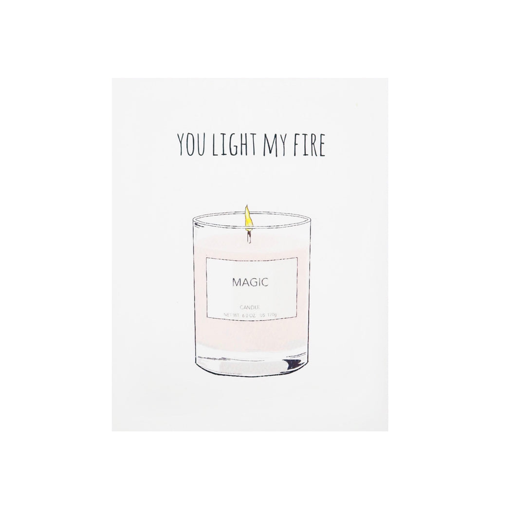 Greeting Cards. Love & Friendship Card. You Light My Fire. Hogan Parker is a new contemporary luxury online shop for books, thoughtful gifts, soap, jewelry, home decor, cookware, kitchenware, and more.