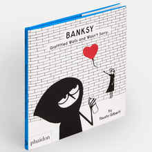 Load image into Gallery viewer,  Books. Kids. Banksy Graffitied Walls and Wasn’t Sorry. From Phaidon. Cover image. Hogan Parker is a new contemporary luxury online shop for books, thoughtful gifts, soap, jewelry, home decor, cookware, kitchenware, and more.
