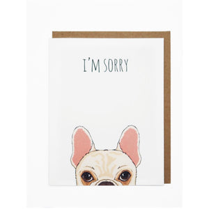 Greeting Gift Card. Sorry & Sympathy Card. I’m Sorry Poppy Eyes. Hogan Parker is a new contemporary luxury online shop for books, thoughtful gifts, soap, jewelry, home decor, cookware, kitchenware, and more.