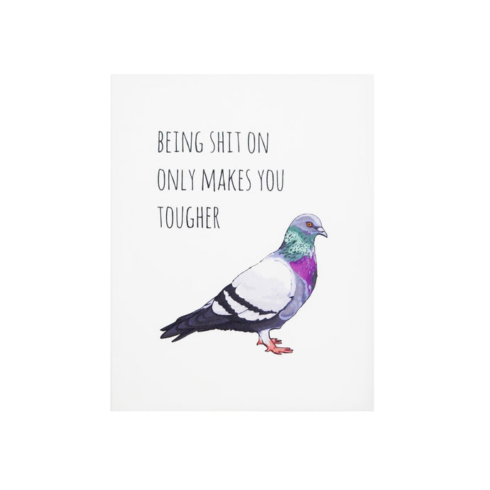 Greeting Gift Card. Sorry & Sympathy Card. New York Pigeon Sht. Hogan Parker is a new contemporary luxury online shop for books, thoughtful gifts, soap, jewelry, home decor, cookware, kitchenware, and more.