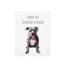 Load image into Gallery viewer, Greeting Gift Card. Love &amp; Friendship Card. Thank you for being a friend. Hogan Parker is a new contemporary luxury online shop for books, thoughtful gifts, soap, jewelry, home decor, cookware, kitchenware, and more.
