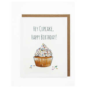 Greeting Gift Card. Birthday Card. Hey Cupcake. Hogan Parker is a new contemporary luxury online shop for books, thoughtful gifts, soap, jewelry, home decor, cookware, kitchenware, and more.