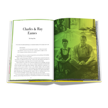 Load image into Gallery viewer, Charles and Ray Eames. The Design Duo. Lou Reed and Laurie Anderson. The Harmonists. Creative Couples coffee table art book published by Assouline interior image preview from Hogan Parker.  | Hogan Parker is a contemporary luxury online shop for books, gifts, vintage wares, soap, jewelry, home decor, cookware, kitchenware, and more.

