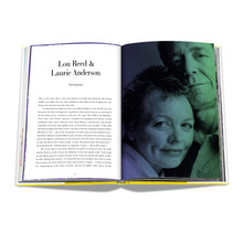 Load image into Gallery viewer, Lou Reed and Laurie Anderson. The Harmonists. Creative Couples coffee table art book published by Assouline interior image preview from Hogan Parker.  | Hogan Parker is a contemporary luxury online shop for books, gifts, vintage wares, soap, jewelry, home decor, cookware, kitchenware, and more.
