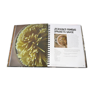 Jackson Pollock’s famous spaghetti sauce. Dinner with Jackson Pollock Recipes, Art, and Nature. Assouline interior image. Hogan Parker is a contemporary luxury online shop for books, gifts, vintage wares, soap, jewelry, home decor, cookware, kitchenware, and more.
