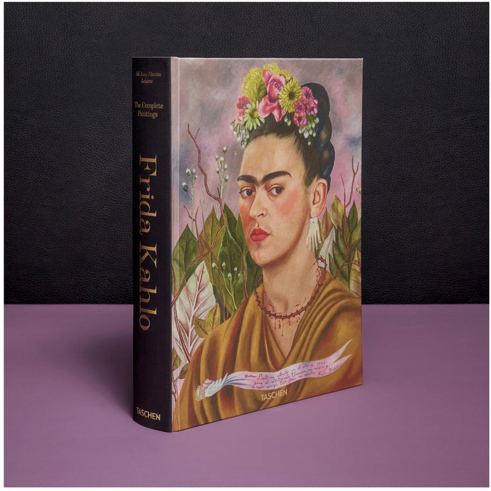 Books. Art. Zaha Frida Kahlo. The Complete Paintings. From Taschen. Cover image. Hogan Parker is a new contemporary luxury online shop for books, thoughtful gifts, soap, jewelry, home decor, cookware, kitchenware, and more.