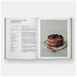 Books. Food & Cooking. Interior image. Chocolate Cake with Cherries in Barolo Chinato recipe.The Italian Bakery. From Phaidon. Hogan Parker is a new contemporary luxury online shop for books, thoughtful gifts, soap, jewelry, home decor, cookware, kitchenware, and more.