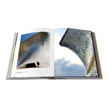 Load image into Gallery viewer, Portraits of the New Architecture II coffee table book and art book interior image. Published by Assouline. Hogan Parker is a contemporary luxury online shop for books, gifts, vintage wares, soap, jewelry, home decor, cookware, kitchenware, and more.

