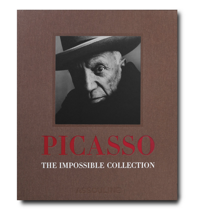 Pablo Picasso coffee table book and art book interior image from the modern luxury home goods, elegant homewares, and gift shop collection by Hogan Parker. 